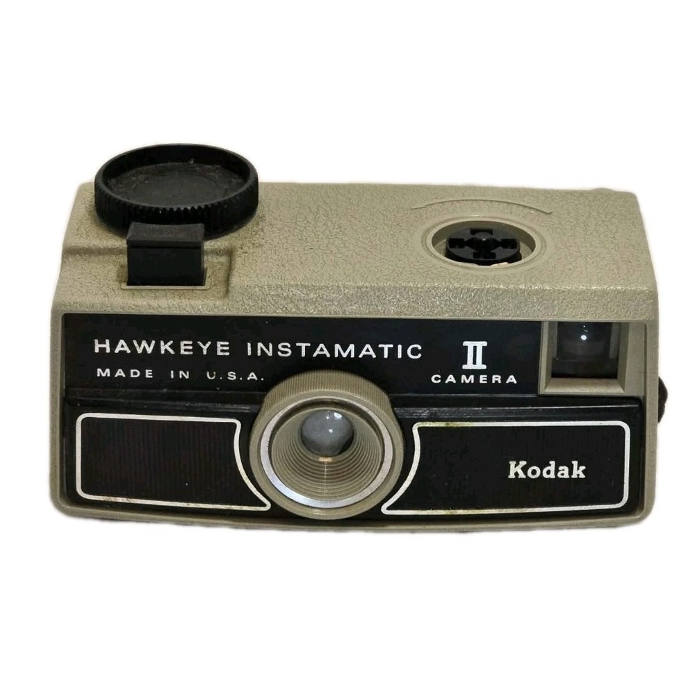 Kodak Hawkeye Instamatic II Camera GUC Vintage Collector Movie Prop Retro USA